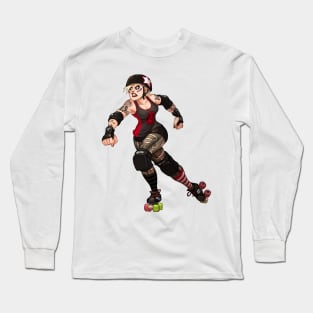 Arsenicki - roller derby star Long Sleeve T-Shirt